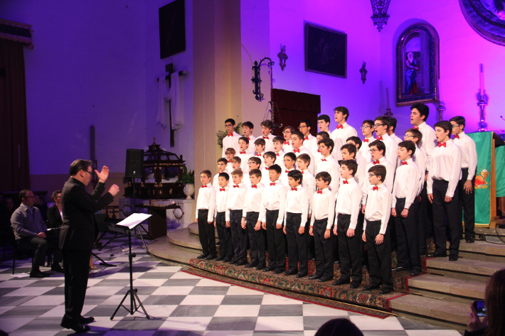La Escolanía del Monasterio del Escorial abrió con un bello concierto el II Festival de Voces Blancas de Almuñécar